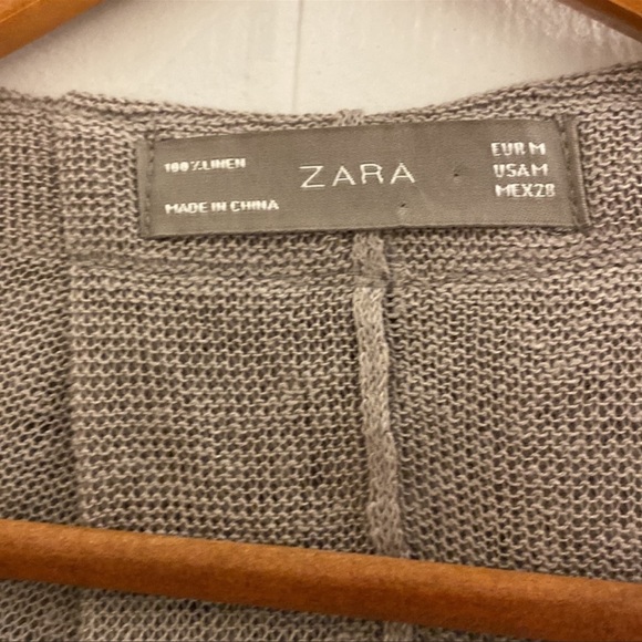 100% linen cardigan cape. Super soft - Picture 8 of 11